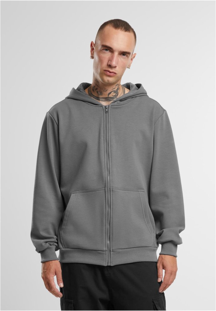 Cozy Zip Hoody - cloudgrey XL