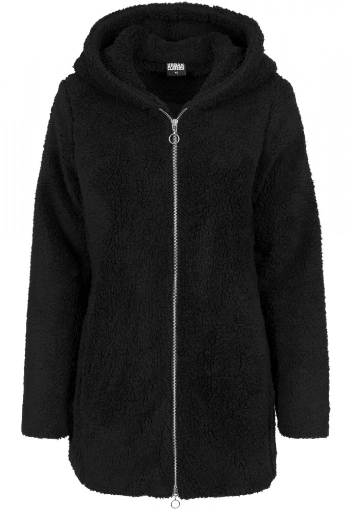 Ladies Sherpa Jacket - black XS