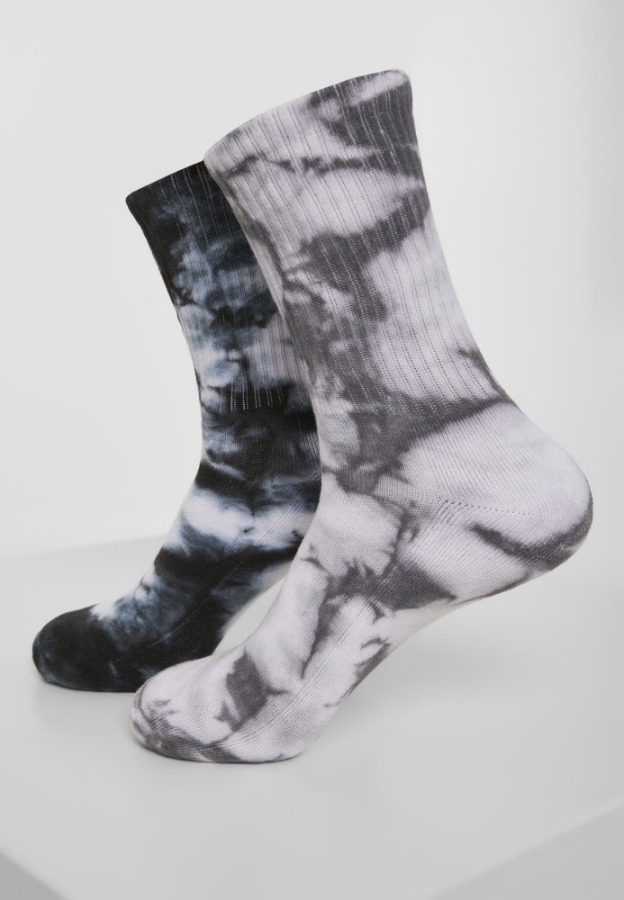 High Socks Tie Dye 2-Pack 47-50