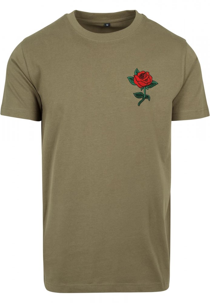 Rose Tee - olive S