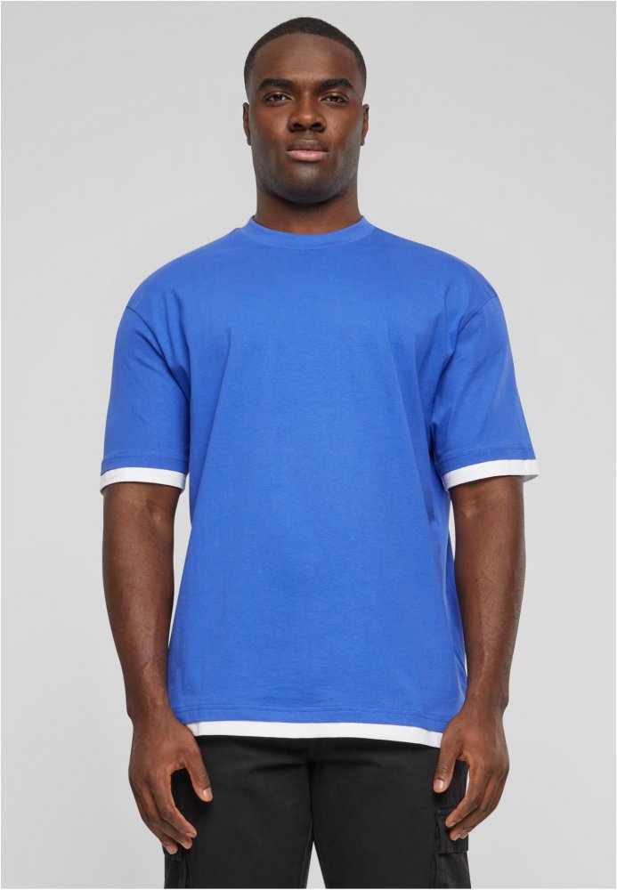 DEF Visible Layer T-Shirt - blue/white L