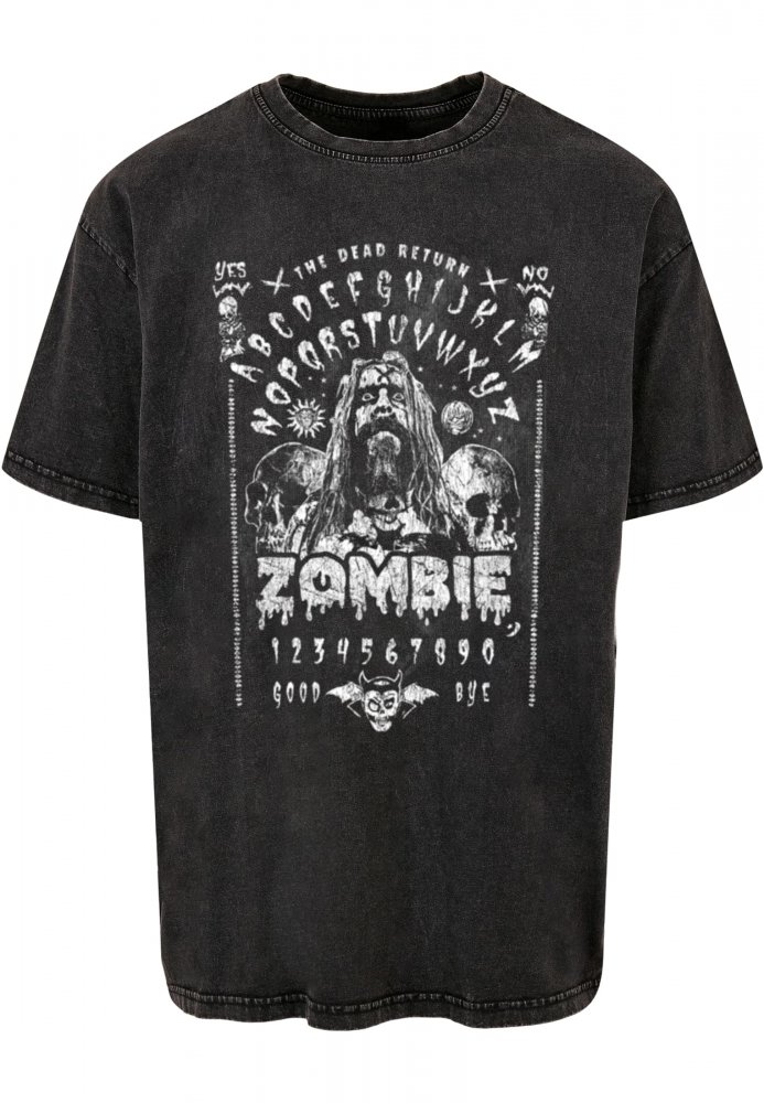 Rob Zombie - The Dead Return Spirit Board Washed Oversize Tee M