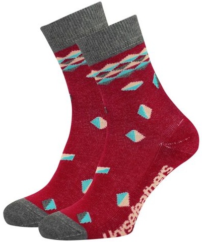 Ponožky Horsefeathers Vania red 7-8