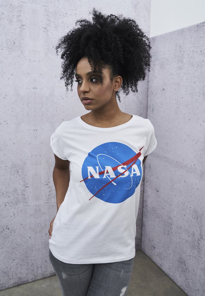 Ladies NASA Insignia Tee - white XS