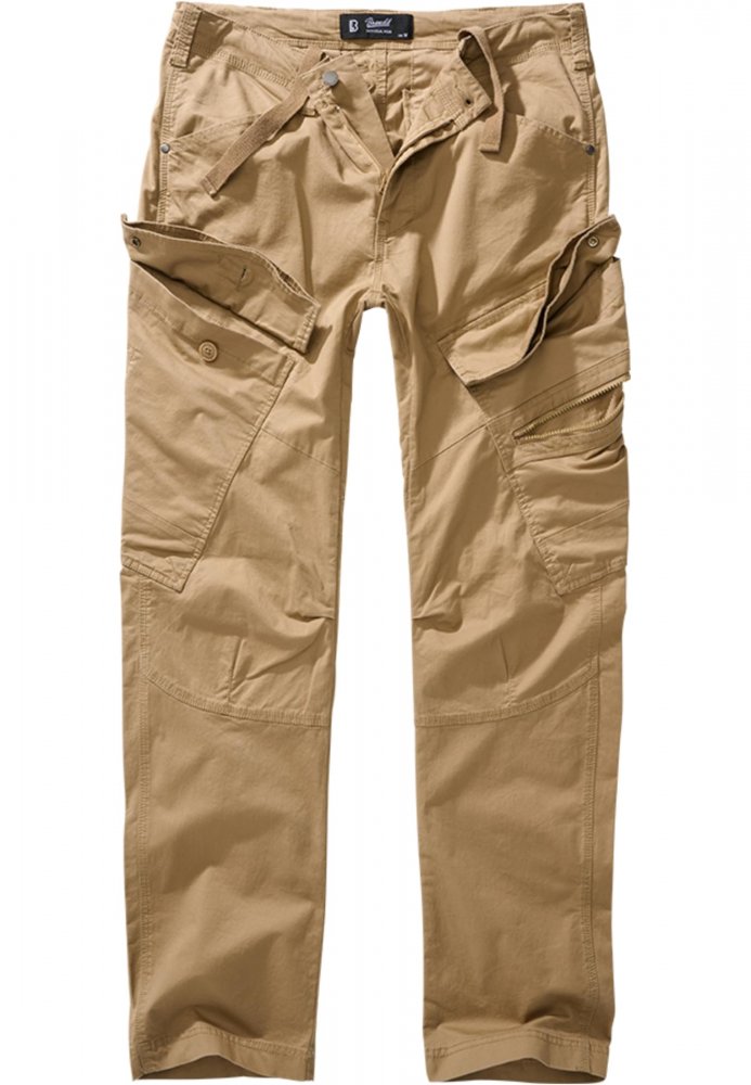 Adven Slim Fit Cargo Pants - camel XL