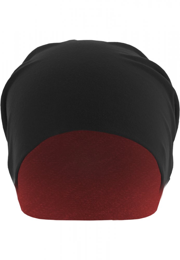 Jersey Beanie reversible - blk/red