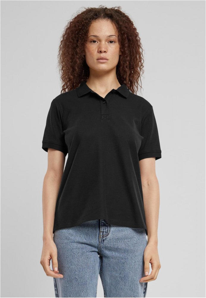 Ladies Polo Shirt - black S