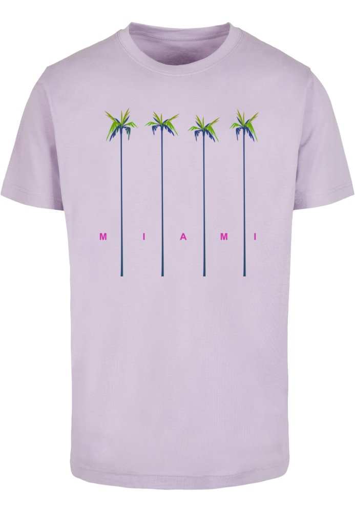 Miami Palms Tee - lilac XXL