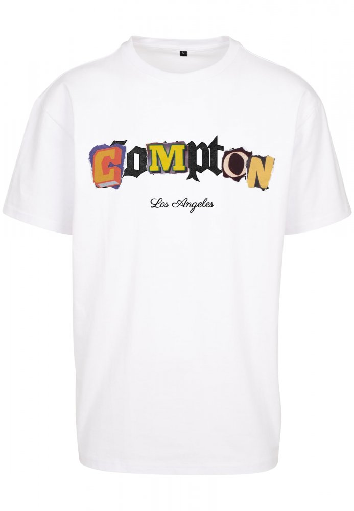 Compton L.A. Oversize Tee - white 5XL