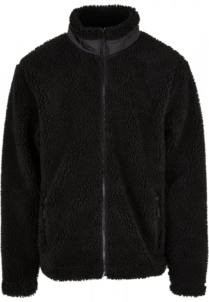 Basic Sherpa Jacket - black XL