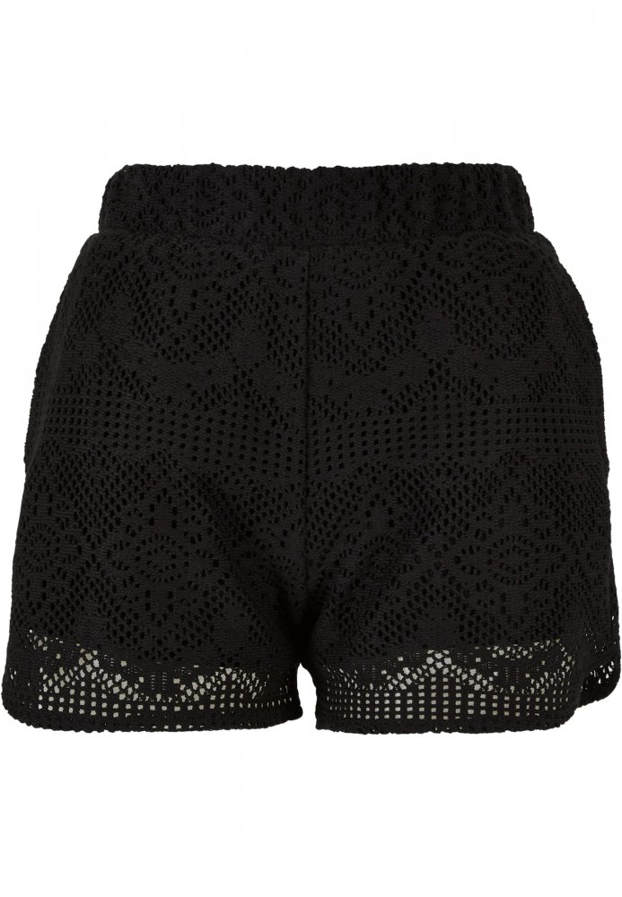 Ladies Crochet Lace Resort Shorts XS