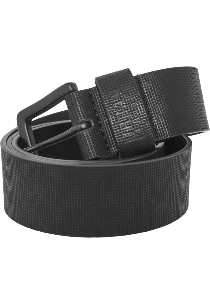Fake Leather Belt - brown S