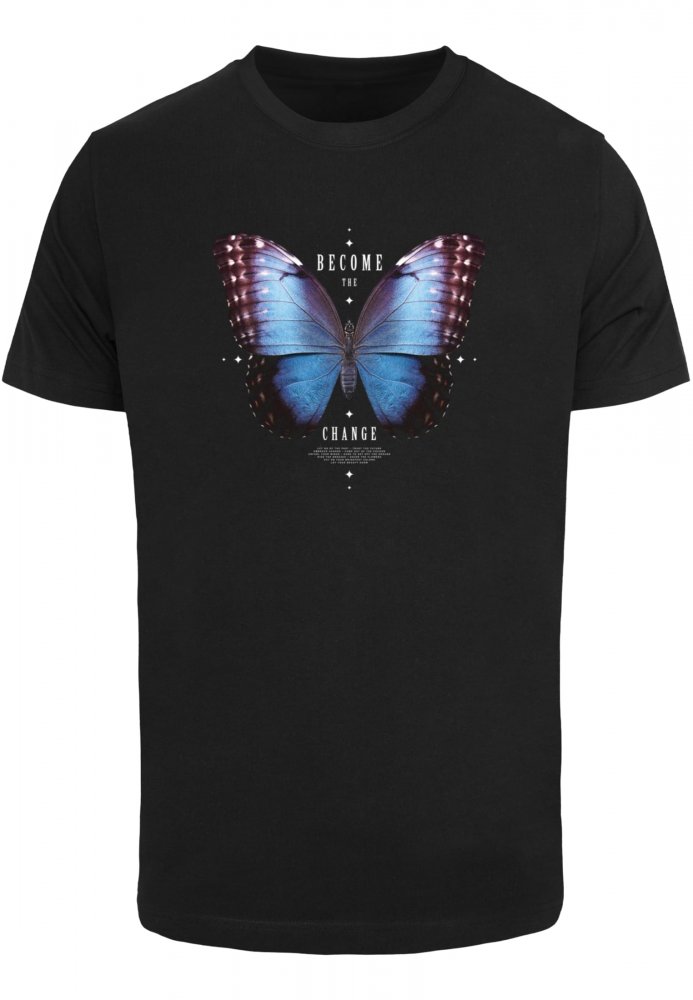 Become the Change Butterfly Tee - black S