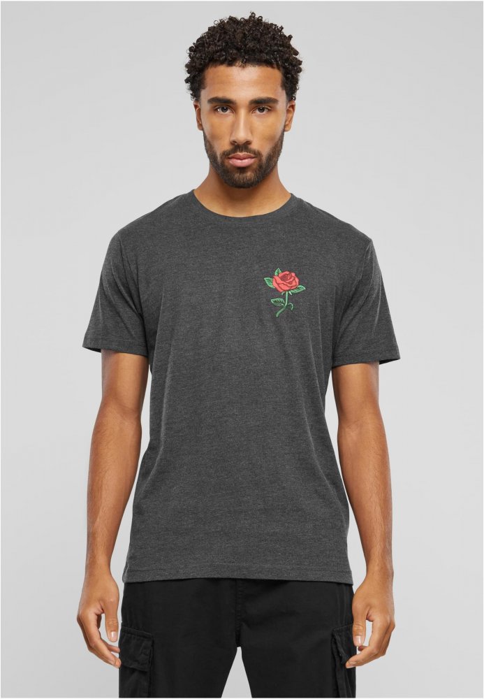 Rose Tee - charcoal S