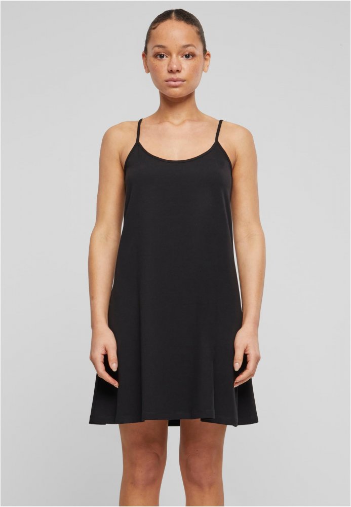 Ladies Stretch Jersey Hanger Dress - black XXL