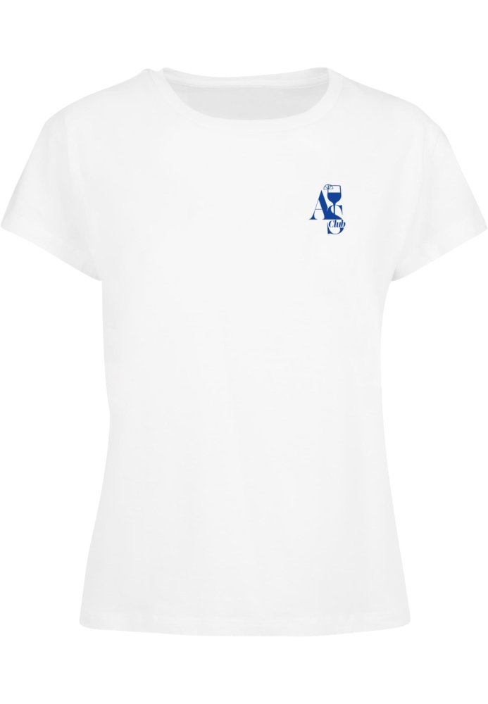 A S Club Ladies Box Tee - white XL