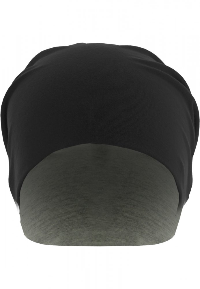 Jersey Beanie reversible - blk/gry