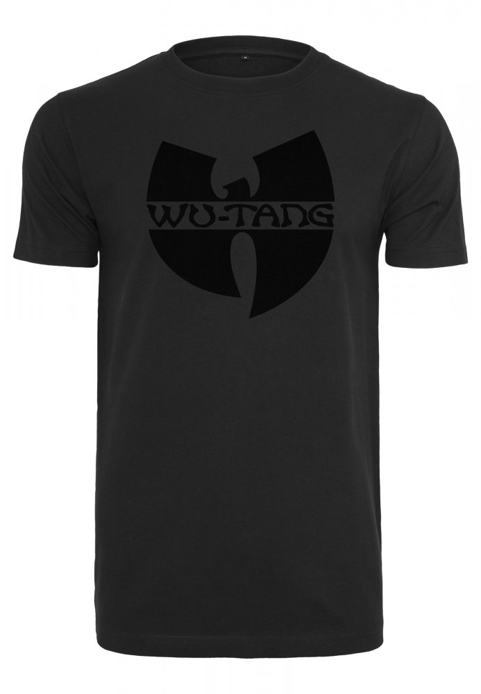Černé pánské tričko Wu-Wear Black Logo T-Shirt XS