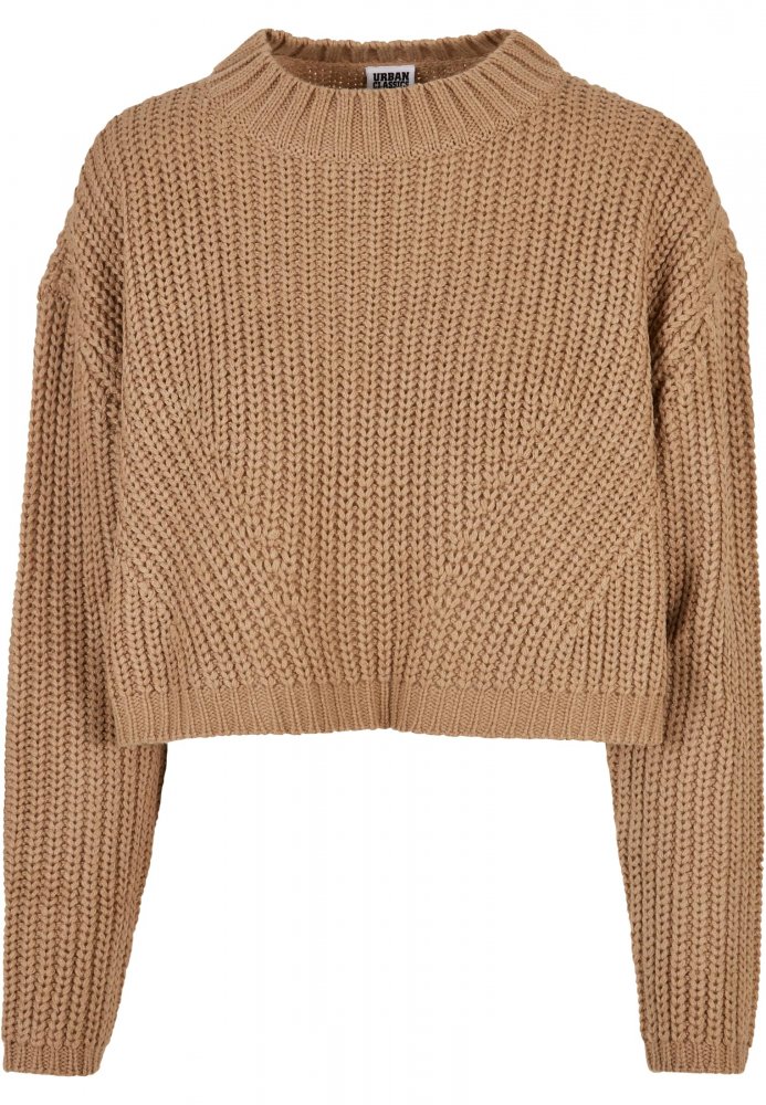 Ladies Wide Oversize Sweater - unionbeige L