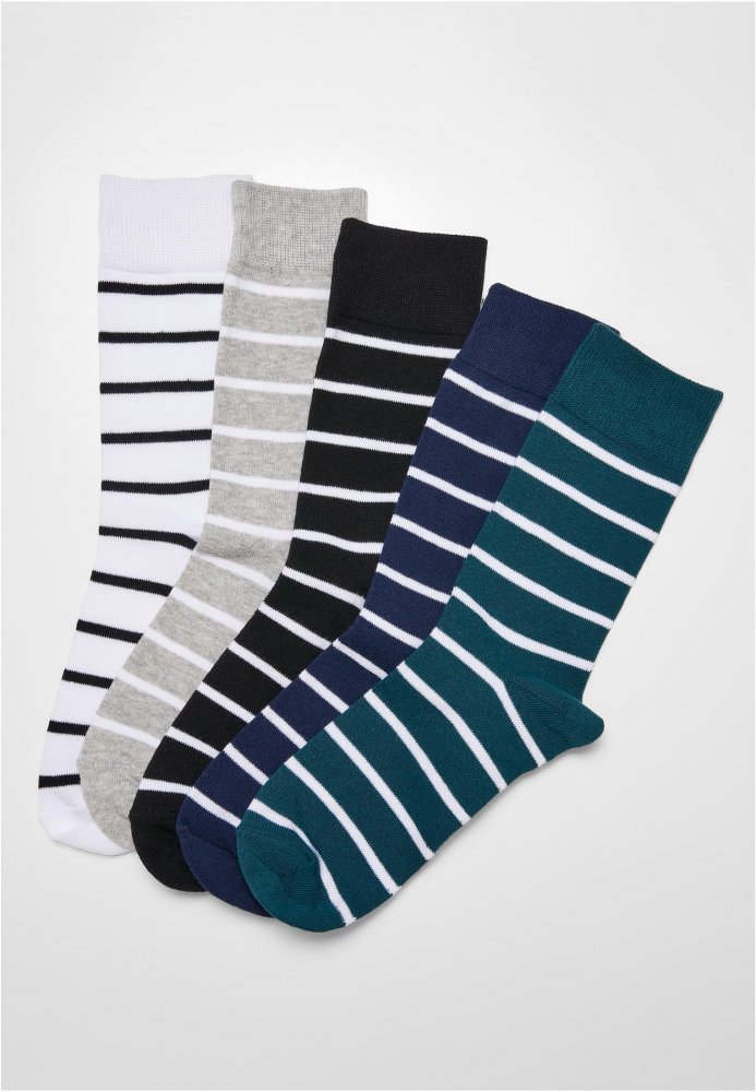 Small Stripes Socks 5-Pack 39-42