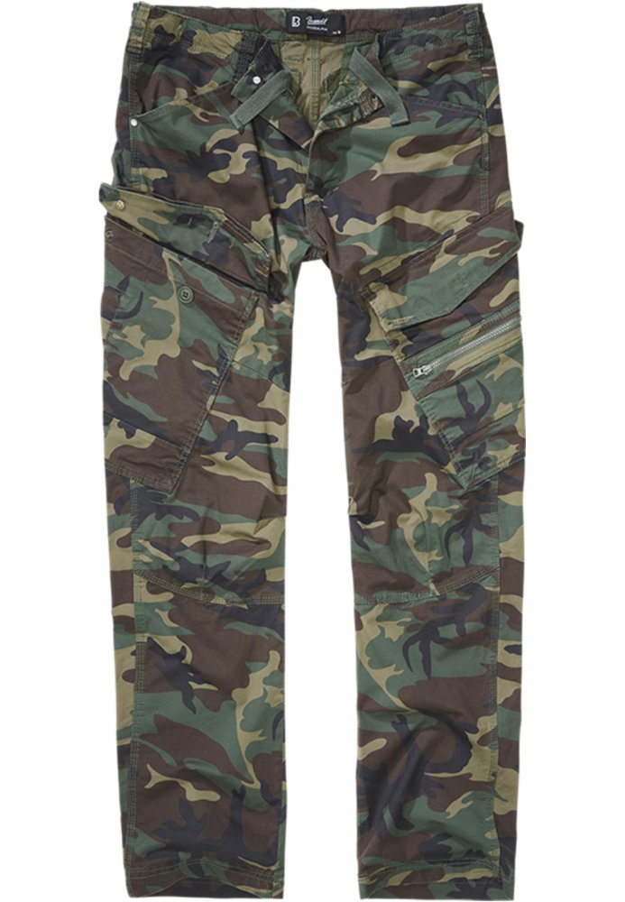 Adven Slim Fit Cargo Pants - woodland L
