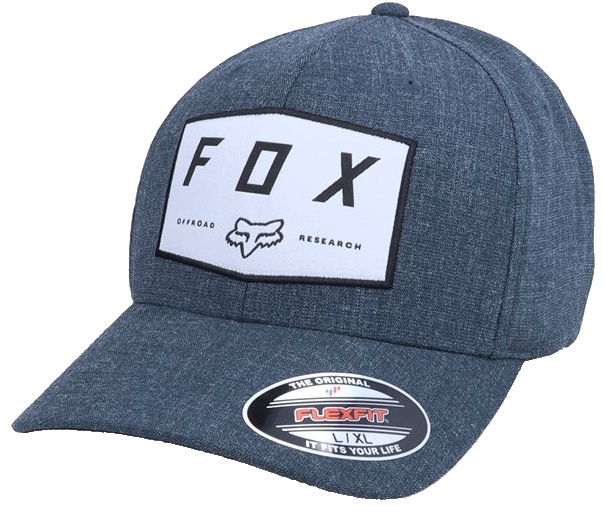 Kšiltovka Fox Badge Flexfit dark indigo L/XL