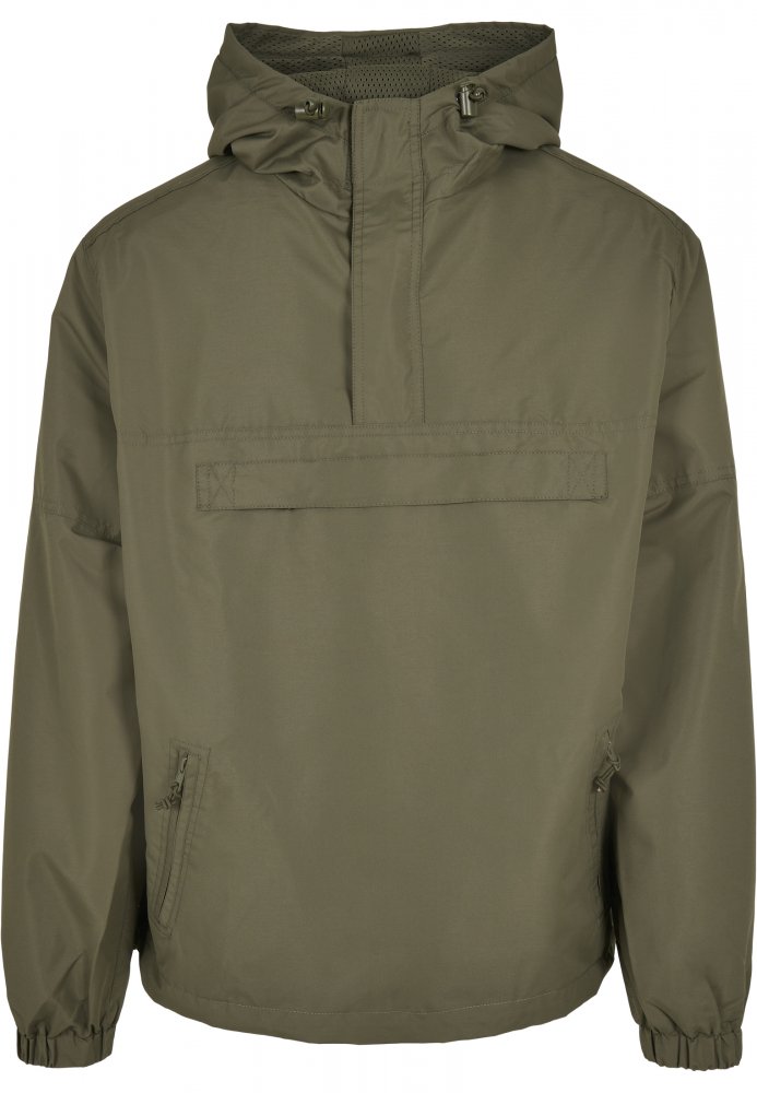 Summer Pull Over Jacket - olive XXL