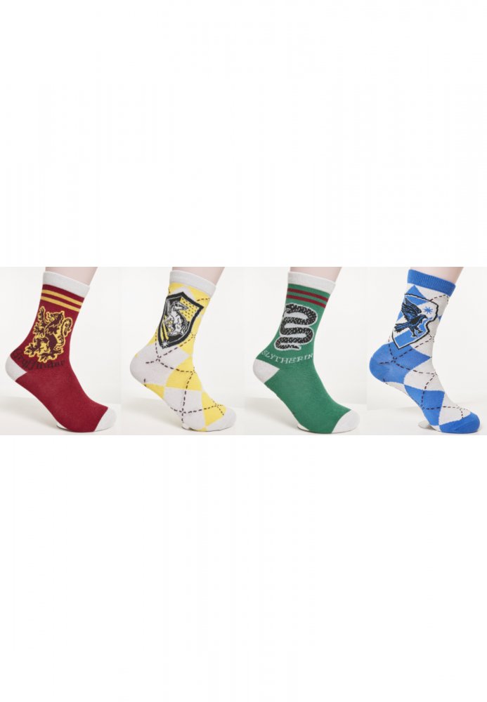 Harry Potter Team Socks 4-Pack 43-46