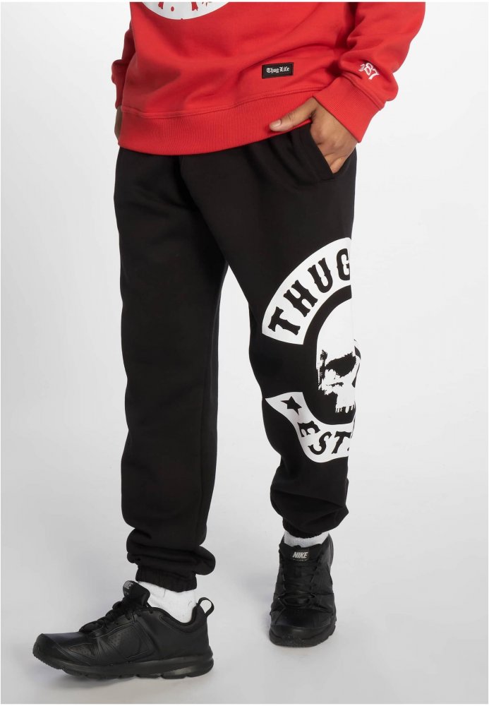 Thug Life B.Camo Sweatpants - black/white 3XL