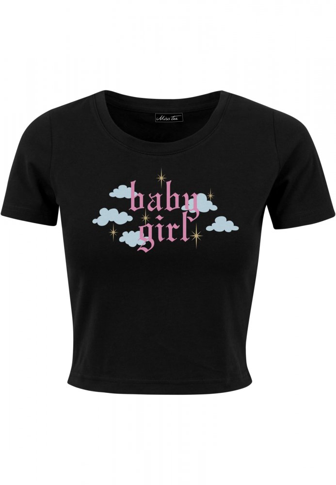 Baby Girl Tee - black S
