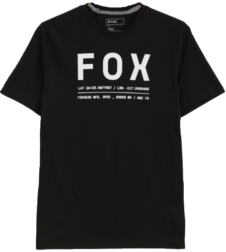Černé pánské tričko Fox Non Stop SS Tech L