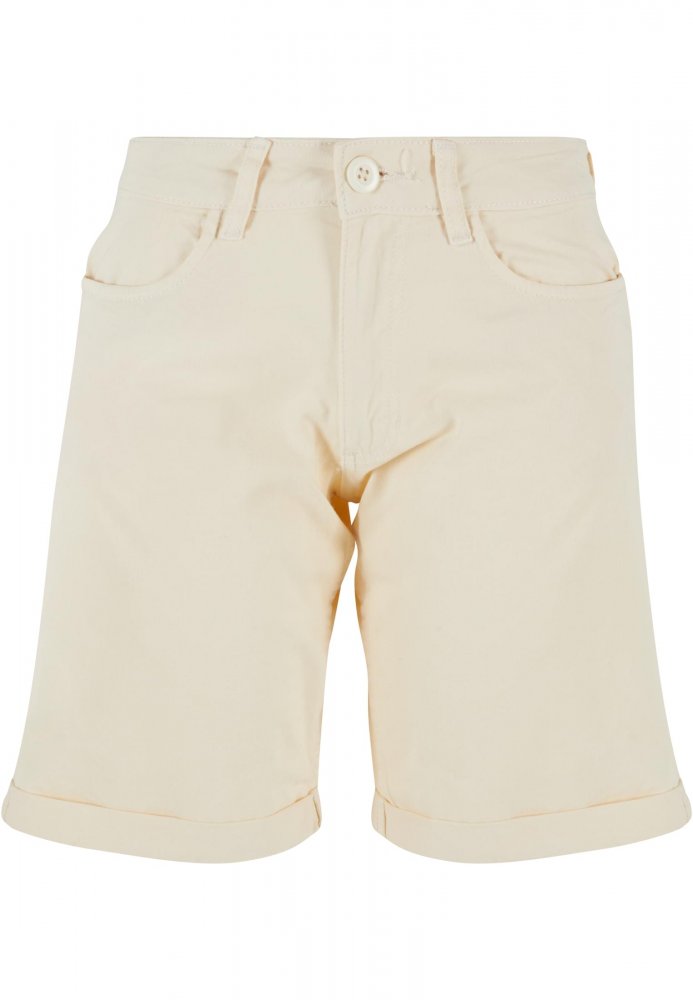 Ladies Organic Cotton Bermuda Pants - whitesand 34