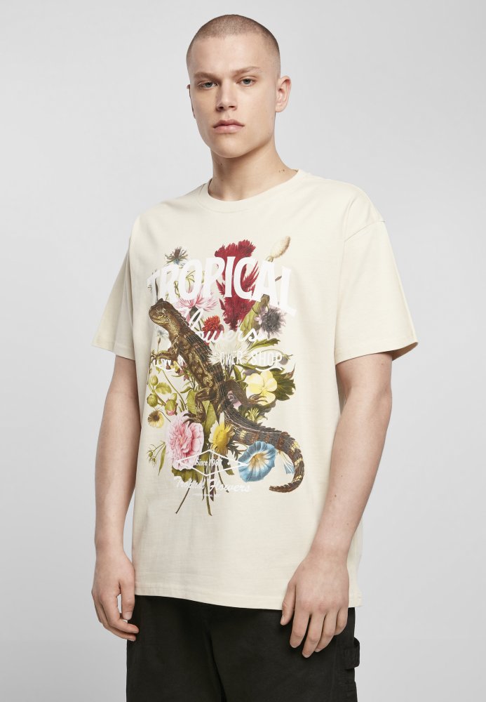Tropical Oversize Tee L
