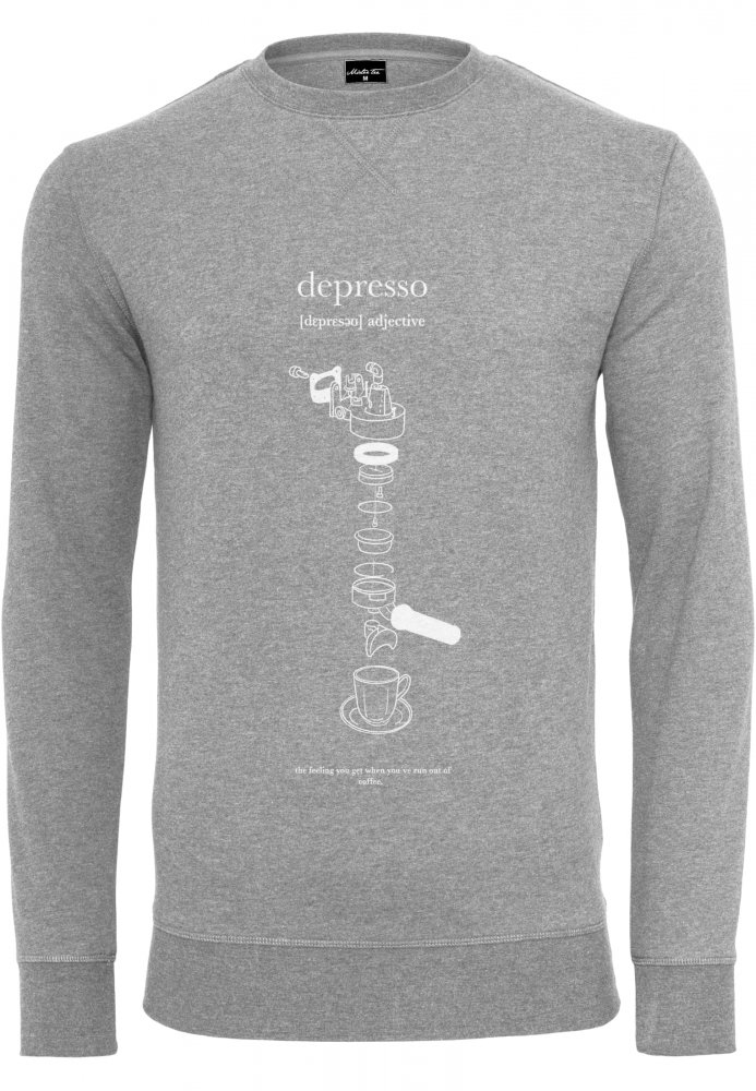 Depresso Crewneck - grey S