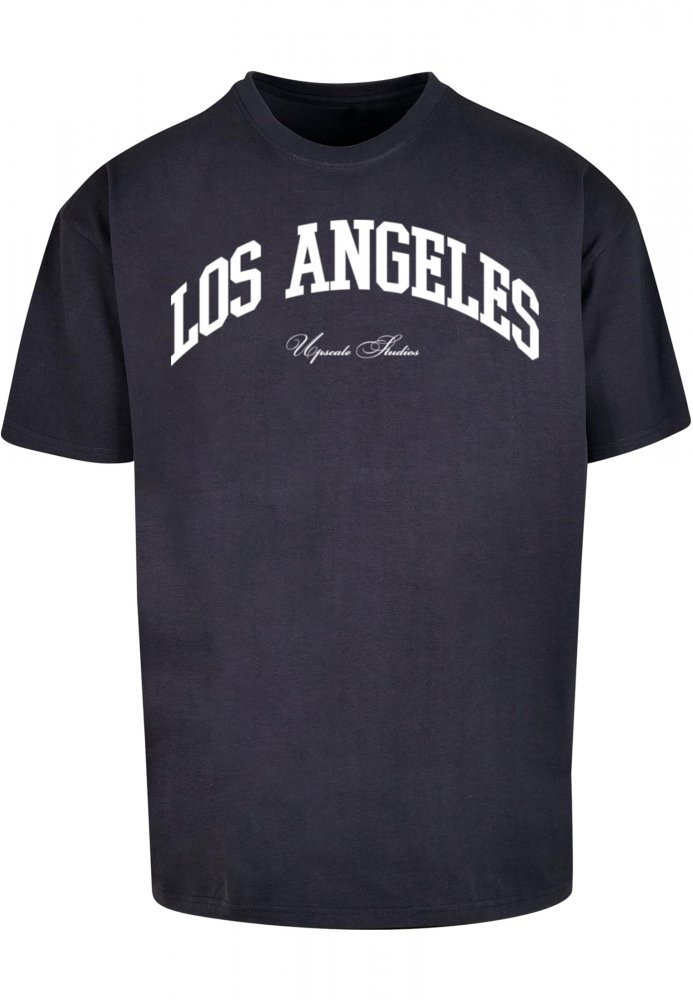 L.A. College Oversize Tee - navy L