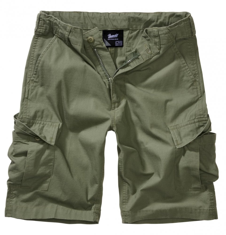 Kids BDU Ripstop Shorts - olive 122/128