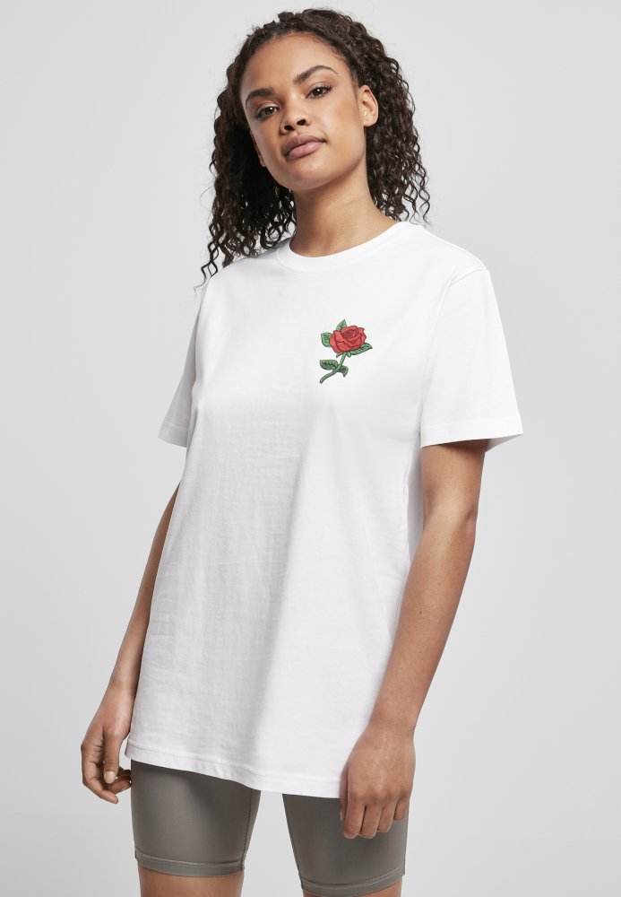 Ladies Rose Tee - white 3XL