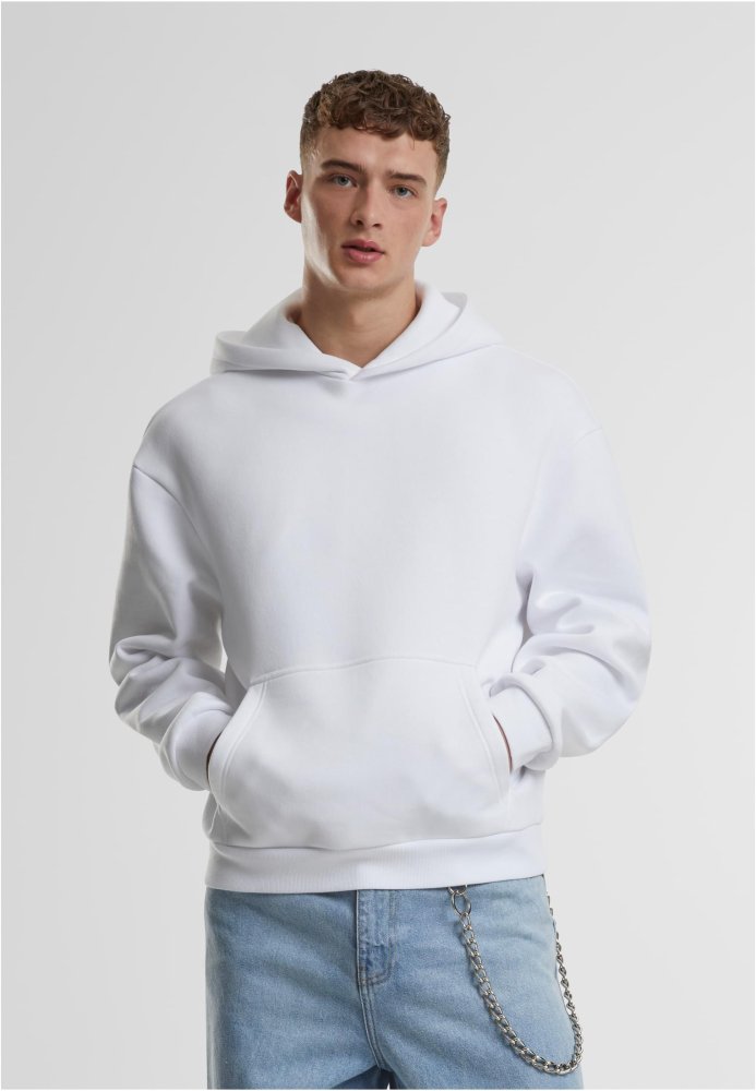 Fluffy Hoody - white S