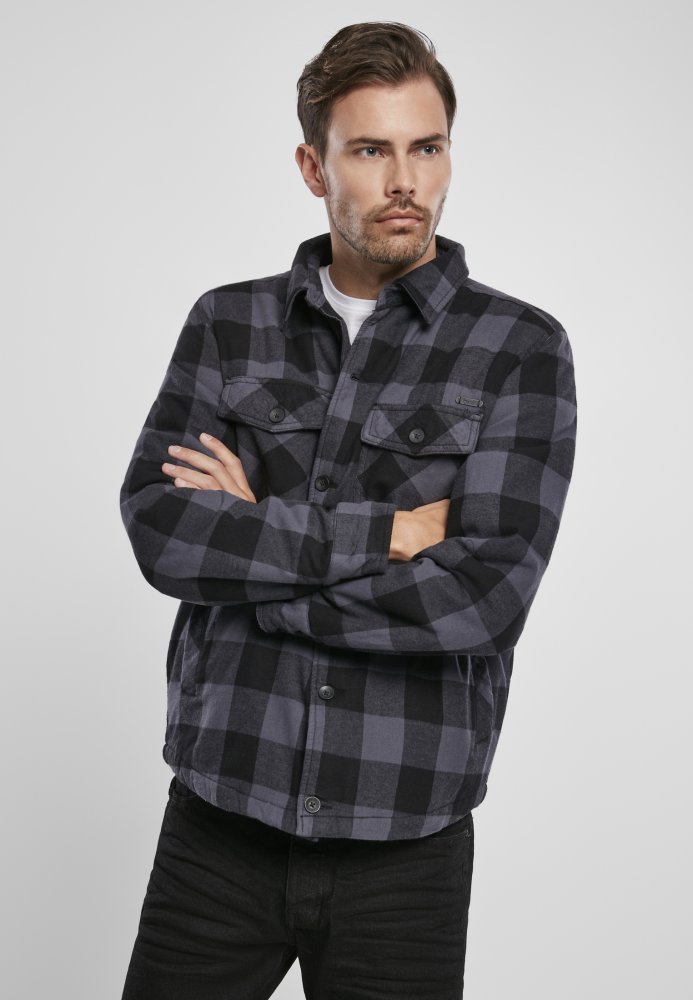 Košile Lumberjacket - black/grey M