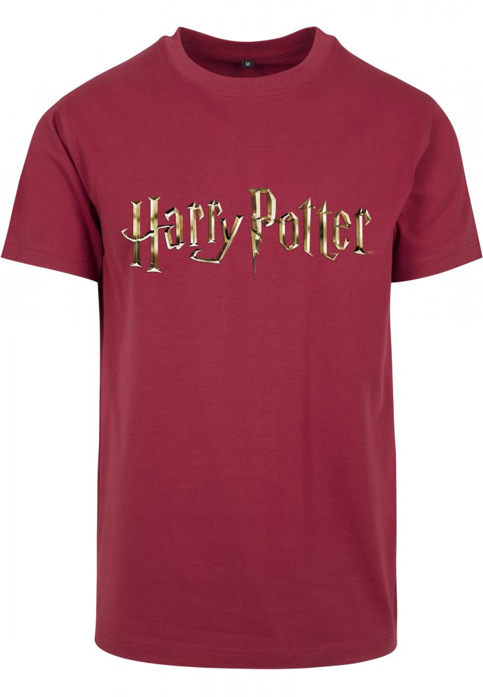 Červené pánské tričko Harry Potter Logo XXL