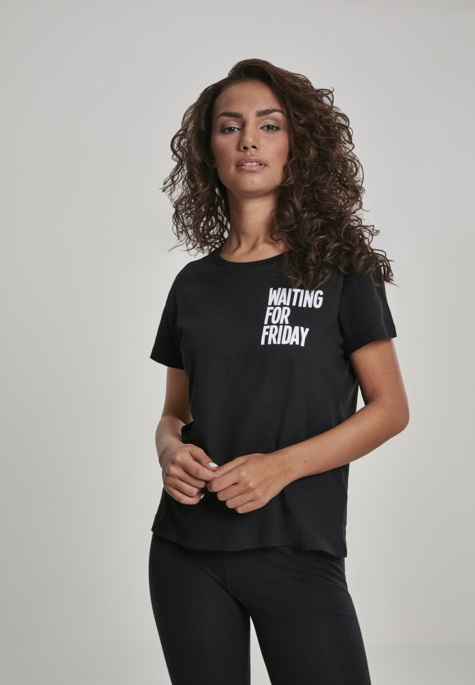Waiting for Friday Tee - heather grey M
