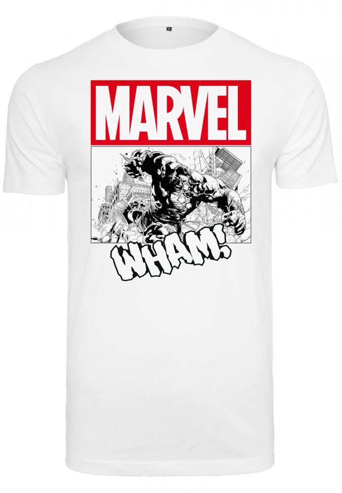 Avengers Smashing Hulk Tee - white XXL