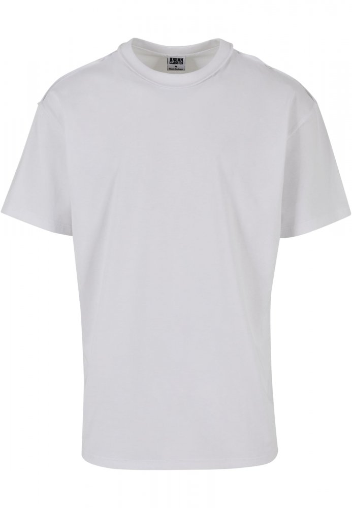 Oversized Inside Out Tee - white L