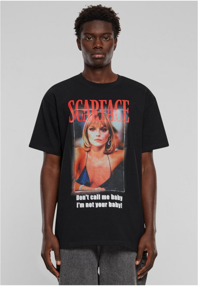 Scarface Don't call me baby Heavy Oversize Tee - black XS
