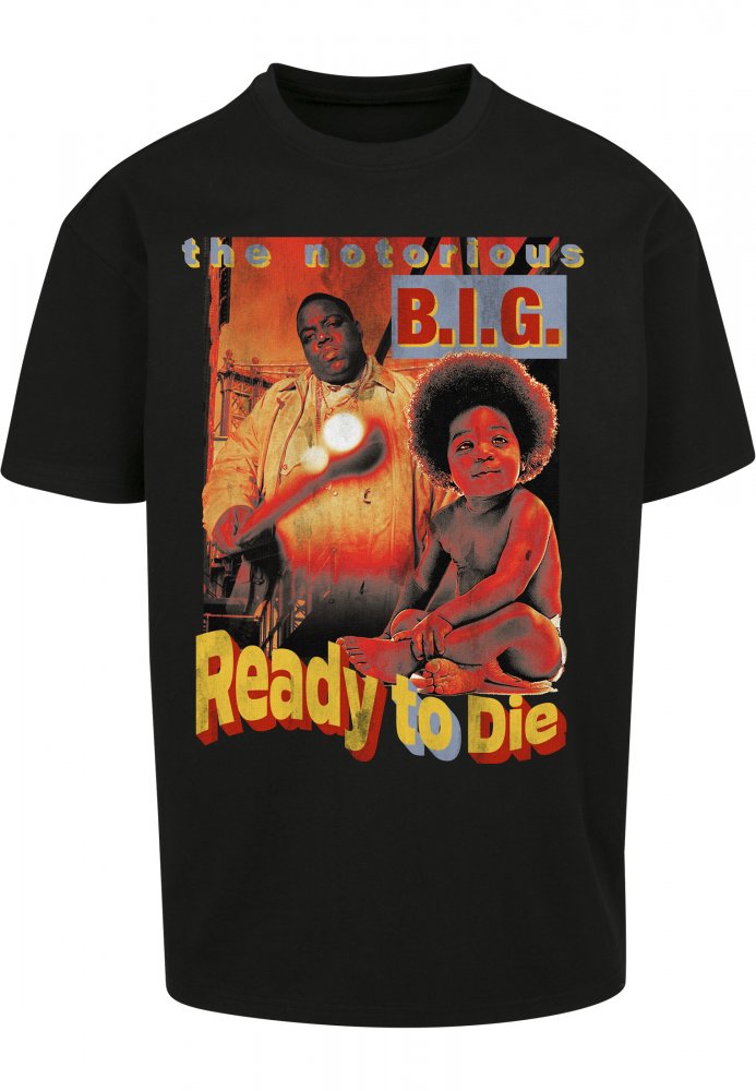 Biggie Ready To Die Oversize Tee - black XXL