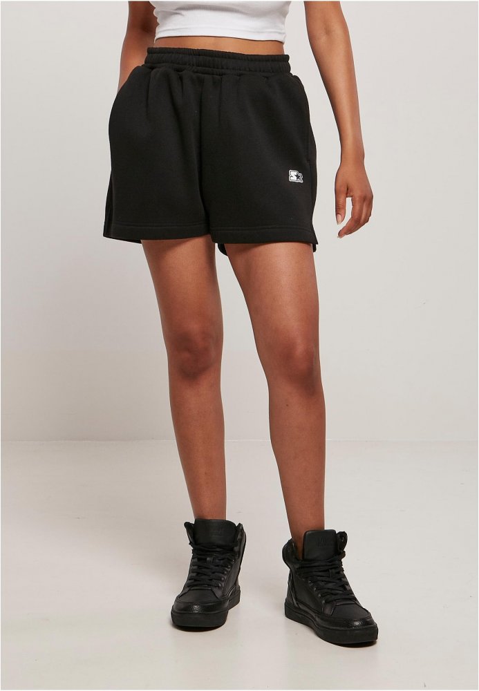 Ladies Starter Essential Sweat Shorts - black S