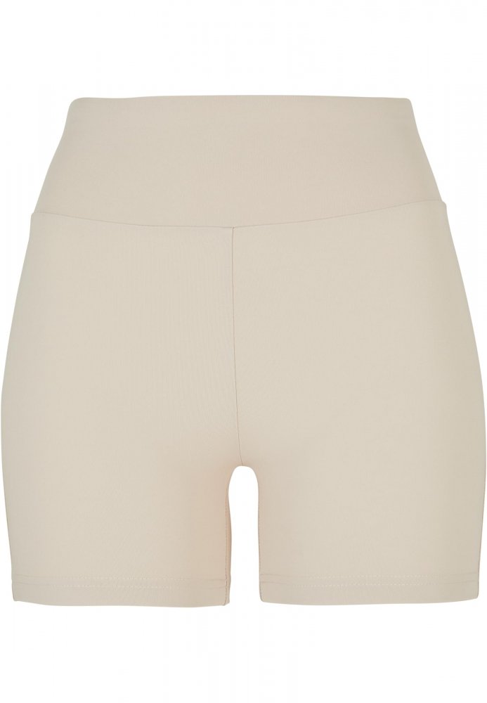 Ladies Recycled High Waist Cycle Hot Pants - softseagrass XXL
