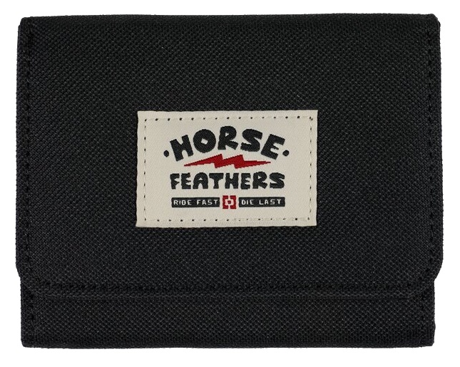 Černá pánská peněženka Horsefeathers Jun