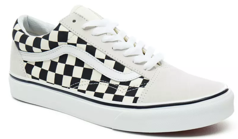 Boty Vans Old Skool checkerboard white-black 41