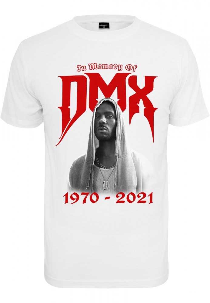 Bílé pánské tričko Mister Tee DMX Memory XXL